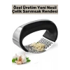 Premium Yüksek Kaliteli Garlic Press Rahat Tutuş Gondol Tasarım Çelik Yeni Nesil Sarımsak Rendesi