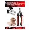 Premium Yüksek Kaliteli Güvenlik Kelepçeli Asmalı Petshop Evcil Hayvan Pet Kedi Köpek Tırnak Makası