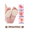 Premium Yüksek Kaliteli Ortopedik Kayma Önleyici Ter Emici Ayak Parmak Altı Desteği 2 Çift