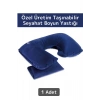 Premium Yüksek Kaliteli Portable Şişirilebilir Taşınabilir Yolcu Seyahat Ense Boyun Yastığı 1 Adet