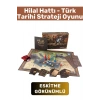 Premium Yüksek Kaliteli Trigromi Baskılı Eskitme Görünümlü Türk Tarihi Strateji Oyunu-HİLAL HATTI