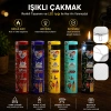 Rüzgar Çakmağı - LED Işıklı - Türkiye Temalı - Renkli