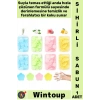 #Sabun Çiçek Şeklinde Renkli Pratik Taşınabilir Hijyenik Kokulu Seyahat Tipi Kağıt Sihirli Sabun