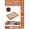 #Mat 40x30 Cm Profesyonel Fırın Hamur Açma Gereçleri Silikon Silpat Yanmaz Yapışmaz Şık Pişirme Matı