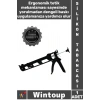 #SilikonTabancası Profesyonel Metal Gövdeli Ergonomik Tetik Mastik Manuel Soğuk Silikon Tabancası
