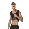 #TermalAtlet Terleten Zayıflatıcı Korseli Neopren Spor Şekillendirici Siyah Erkek Termal Sauna Atlet