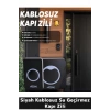Siyah Kablosuz Su Geçirmez Kapı Zili