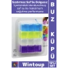 #BuzKüpü Hijyenik Ekolojik Sağlıklı BPA Free Soğutucu Su Dolu Şık Renkli Plastik 12li Buz Küpü Seti