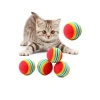 Sünger Kedi Köpek Çiğneme Ve Oyun Topu 4 Adet