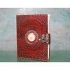 Taşlı Deri Defter Model 11