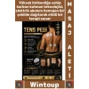 #TensPedi Masaj Fizik Tedavi Yumuşak Esnek Medikal Elektrot Ped 5 X 5 Cm Kablolu 40 Adet Tens Pedi