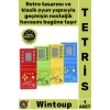 #Tetris Retro 90lar Klasik Oyun Konsolu Pilli Taşınabilir Şık Hediye Tetris Nostaljik El Atarisi