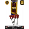 #Tornavida Profesyonel T15 T20 T25 T30 T40 Manyetik Uç Endüstriyel Çelik 5 Parça Torx Tornavida Seti