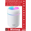 #Nemlendirici Sessiz Aromaterapi Gece Lambası Otomatik Kapanan Mini Masaüstü USB Hava Nemlendirici