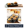 Yüksek Kalite Isıya Dayanıklı Yanmaz Yapışmaz Kolay Temizlenir Kek Brownie Cupcake 6lı Muffin Kalıbı