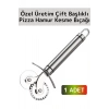 Yüksek Kaliteli Uzun Ömürlü Çift Taraflı Pizza Hamur Kesme Doğrama Şekillendirme Dilimleme Bıçağı