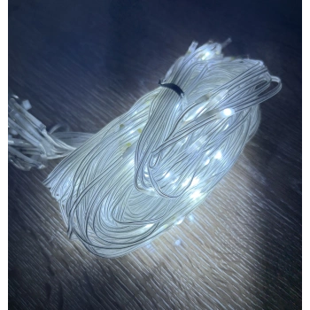 2*2 Perde Led 192 Led Beyaz Işık 8 Fonksiyonlu MZ-14-5