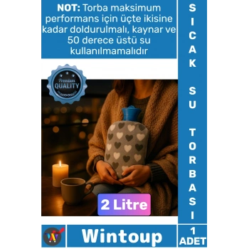 2 Litre Kılıflı Sıcak Su Torbası