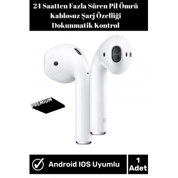 POCO X3 PRO Uyumlu 2.nesil A Kalite Beyaz Bluetooth Kablosuz Kulaklık