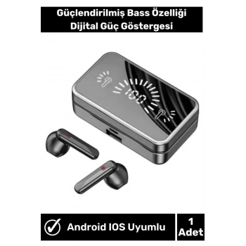 Tws Kablosuz Bluetooth Kulaklık Cep Telefonu İçin Uyumlu Bulutut Kulak Içi V5 2024