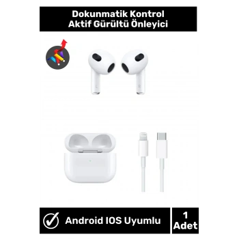 Iphone6/7/8 Uyumlu 3. Nesil Bluetooth Kulak İçi Kulaklık