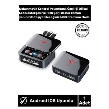 Tws Kablosuz Bluetooth Kulaklık Cep Telefonu İçin Uyumlu Bulutut Kulak Içi V5.3 2024