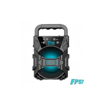 1057 Işıklı Bluetooth Hoparlör Taşınabilir Kablosuz Ses Bombası Speaker