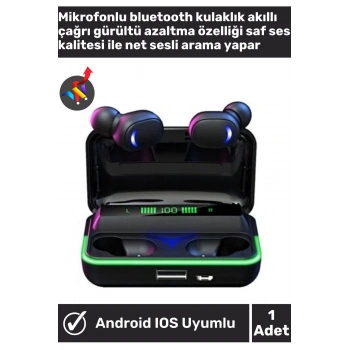 2024 Active Bluetooth Tws Rgb Aydınlatma Kulak İçi Kulaklık