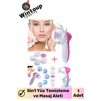 5 in 1 Yüz Temizleyici Derin Temiz Spa Yıkama Makinesi Yumuşak Fırça