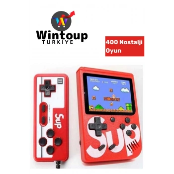 2 Kişilik Kollu 400 Oyunlu Game Box Atari
