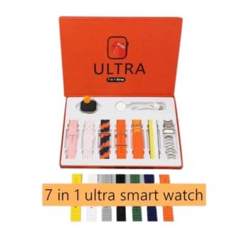Smart Watch Ultra 7 In 1 Akıllı Saat 7 Strap