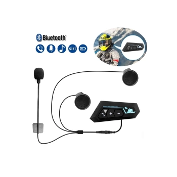 Motosiklet Kask Kulaklığı İntercom Interkom Konuşma&Dinleme Özellikli Bluetooth V5