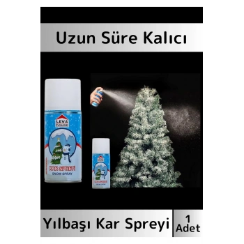 Luxery Parti Eğlence Yeni Yıl Noel Yılbaşı Ağacı Çam Ağacı Uzun Süre Kalıcı Kar Spreyi