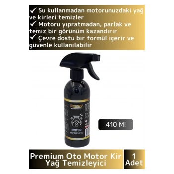 Çevre Dostu Pratik Canlı Parlak Görünüm Kir Pis Yağ Araba Oto Motor Yağ Kir Temizleyici