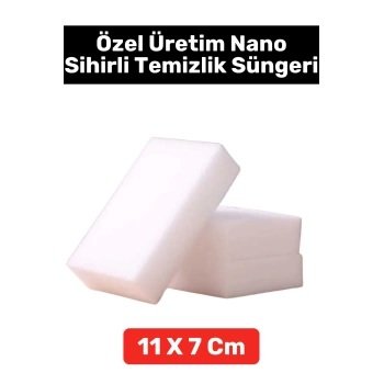 Özel Üretim Yüksek Kaliteli Nano Teknoloji Mutfak Lavabo Otomobil Sihirli Temizlik Süngeri 1 Adet