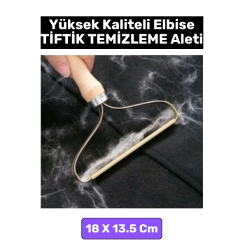 Premium Ergonomik Kompakt Pratik Kullanım Kumaşa Zarar Vermeyen Elbise Eşya Tiftik Tüy Temizleyici