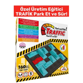 Özel Seri Zihinsel Beceri Sabır Mantık Yürütme Öğretici Eğlenceli Eğitici TRAFİK Oyunu