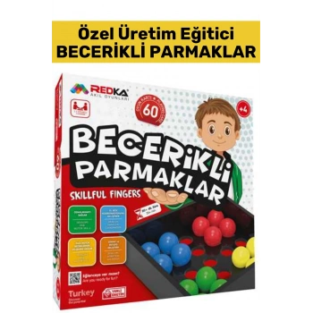 Özel El Göz Koordinasyonu El Beceri Düşünme Geliştirici Akıl Zeka Strateji Oyunu BECERİKLİ PARMAKLAR