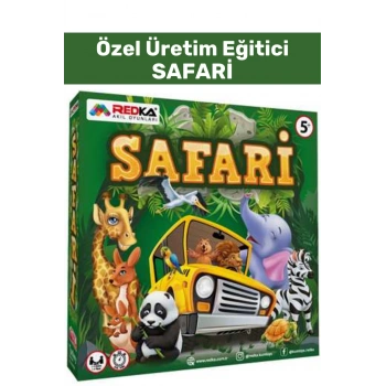 Özel Seri Görsel Algı Doğa Safari Orman Hayvan Bilgisi Eğitici Eğlenceli Öğretici SAFARİ Oyunu