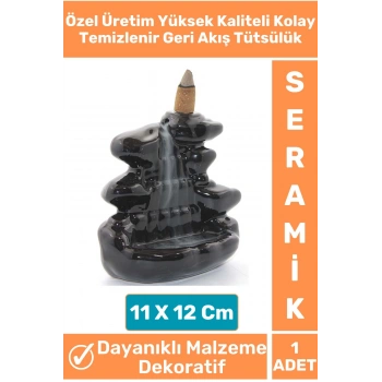 Özel Model Yoga Meditasyon Chakra Pozitif Enerji Kolay Temizlenebilen Seramik Geri Akış Tütsülük