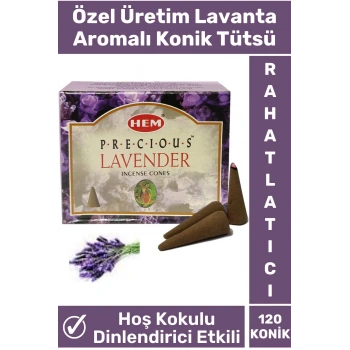 Rahatlatıcı Arındırıcı İyileştirici Ev Ofis Meditasyon Yoga Chakra Pozitif Enerji 120 Konik Tütsü