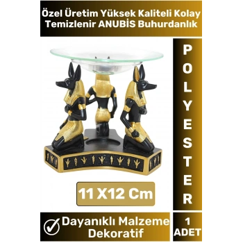 Premium Yüksek Kaliteli Dekoratif Şık Aromaterapi Kolay Temizlenir Polyester Buhurdanlık