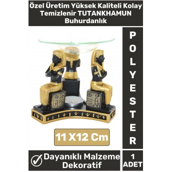 Premium Yüksek Kaliteli Dekoratif Şık Aromaterapi Kolay Temizlenir Polyester Buhurdanlık