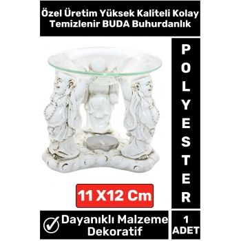 Premium Yüksek Kaliteli Dekoratif Şık Hediyelik Aromaterapi Kolay Temizlenir Polyester Buhurdanlık