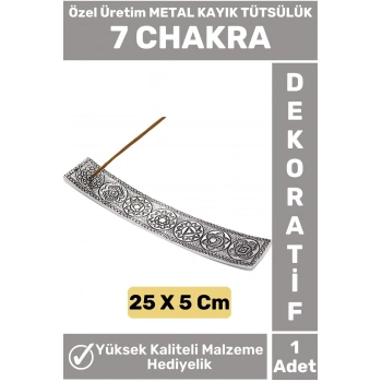 Özel Seri Yüksek Kaliteli Dekoratif Hediyelik Yoga Chakra Meditasyon Pozitif Enerji METAL Tütsülük