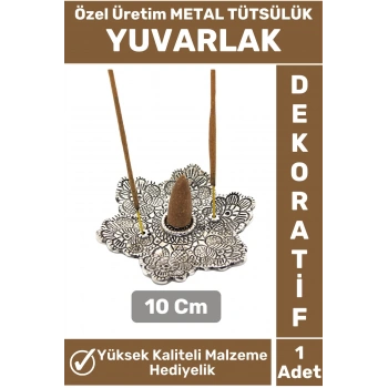 Özel Seri Yüksek Kaliteli Dekoratif Hediyelik Yoga Chakra Meditasyon Pozitif Enerji METAL Tütsülük
