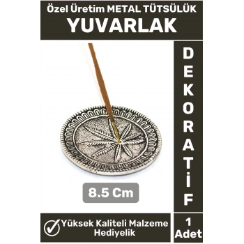 Özel Seri Yüksek Kaliteli Dekoratif Hediyelik Yoga Chakra Meditasyon Pozitif Enerji METAL Tütsülük