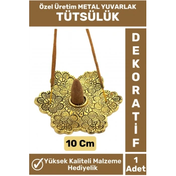Özel Seri Yüksek Kaliteli Dekoratif Hediyelik Yoga Chakra Meditasyon Pozitif Enerji METAL Tütsülük