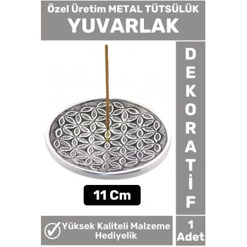 Özel Seri Yüksek Kaliteli Dekoratif Hediyelik Yoga Chakra Meditasyon Pozitif Enerji METAL Tütsülük