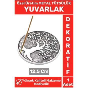 Özel Seri Yüksek Kaliteli Dekoratif Hediyelik Yoga Chakra Meditasyon Pozitif Enerji METAL Tütsülük